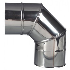 Coude inox à 90° - simple