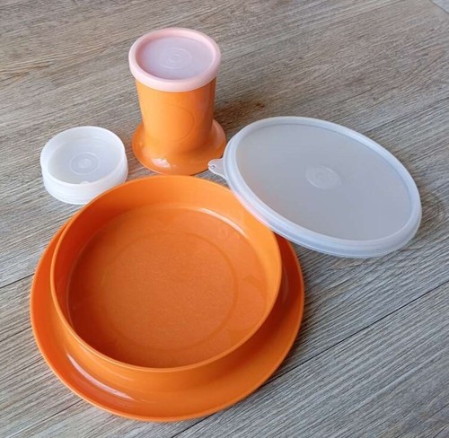 Tupperware vintage assiette - -,