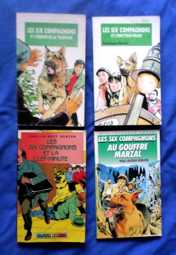 Lot livres les six - lot,
