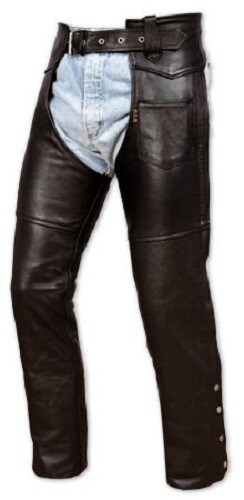 Pantalon cuir vachette - cuir, chaps