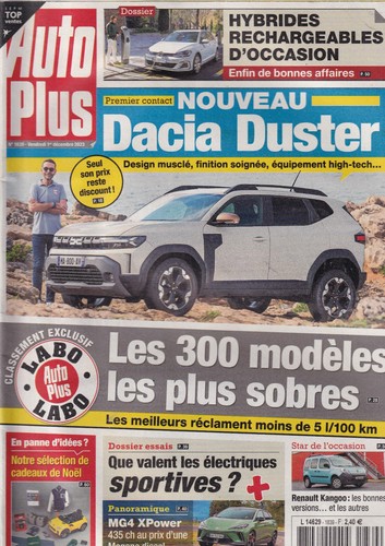 Auto plus 1839 dacia - auto, duster