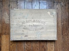 Au Bon Marché Paris Wooden Box Maison Aristide Boucicaut