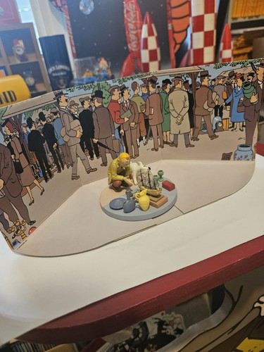 Scène tintin kuifje - scène,