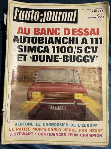 Auto journal 29 - 29, janvier