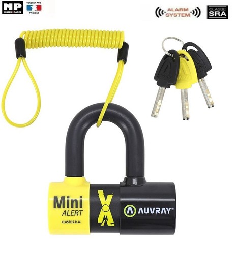 Antivol bloque disque alarme - antivol,