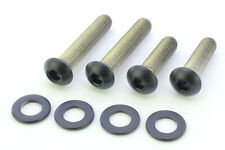 Screws Fenderstruts Stainless Steel Black | Harley Sportster 883/1200 Rear Fender