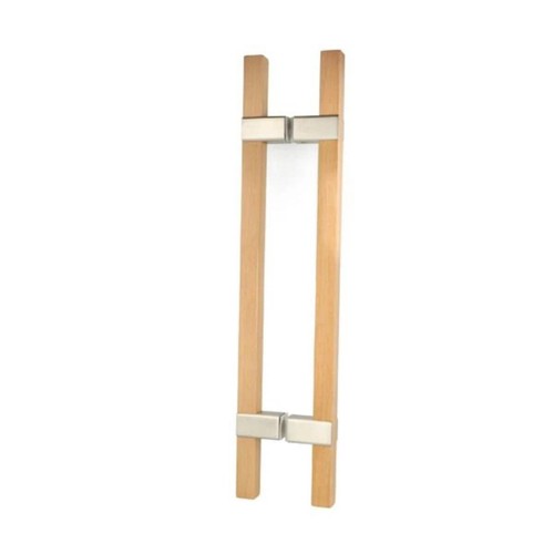 Poignée porte verre - de, hêtre