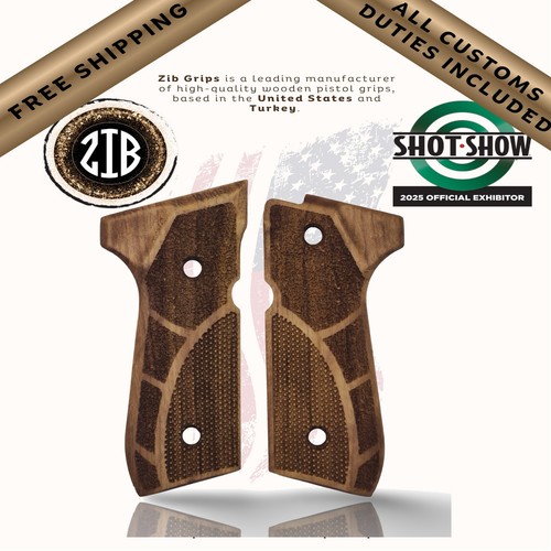 Zib grips walnut series - walnut,