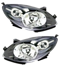 POUR RENAULT TWINGO 2 03/2007-11/2011 PHARE ÉLECTRIQUE AVANT DROIT GAUCHE NOIR
