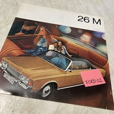 Ford 26M automobile catalogue