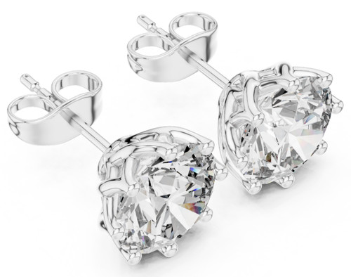 Boucles oreilles clous en - boucles,