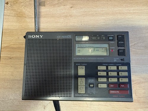 Sony icf 7600ds radio - sony,