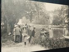 77-MORET sur LOING."CONCOURS DE PECHE 21.7. 1912." Epoque1912."Pas d'écriture".