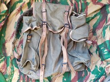 Indochina War: Bergan Lafuma Colonial Troops Backpack - dated 1953