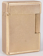 Antique gold metal lighter ST DUPONT Paris VGC