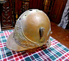 Casque de Sapeur pompier 1855/72 de LA GUERCHE  (bretagne)