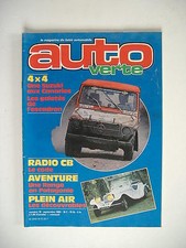 AUTO VERTE n°18 sep 80 SUZUKI