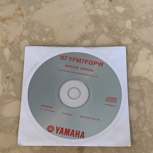 Manuel atelier yamaha - manuel, d'atelier