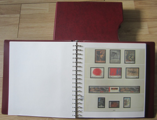Album lindner simili cuir - album,
