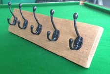 Porte-manteau rustique en pin