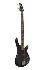 Fusion E-Bass Guitare Noir Mat