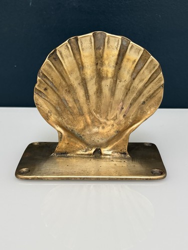 Ancien porte savon bronze - en,