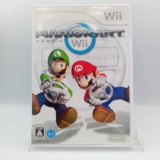 Mario Kart Nintendo Wii Authentic Japanese Racing CIB Complete