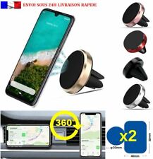 SUPPORT UNIVERSEL AIMANT MAGNETIQUE VOITURE SMARTPHONE TELEPHONE APPLE SAMSUNG