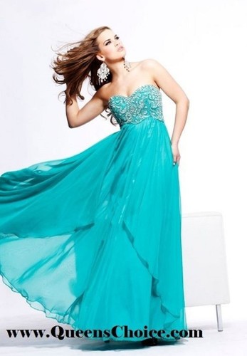 New sherri hill strapless - new,