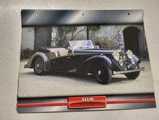 Carte Fiche Voitures