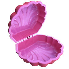 Sable & Eau Wassermuschel 2-tlg Bac à Coquille de Bassin Gonflable Rose Vif