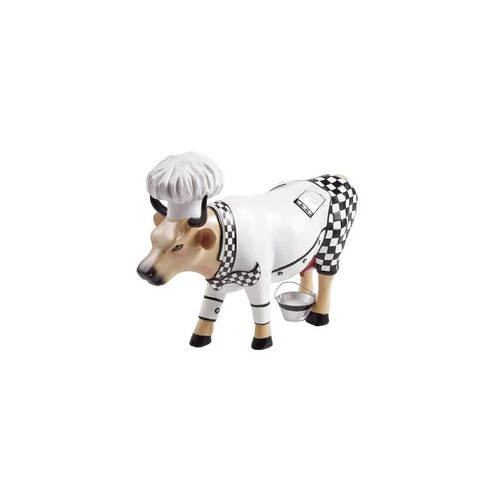 Cow parade chef art - cow,