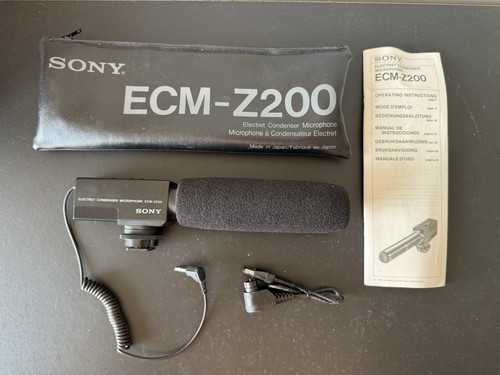 Sony ecm z200 electret - sony,