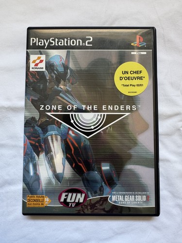Sony ps2 zone the enders - ps2, of