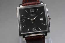 Montre pour homme HAMILTON Jazzmaster Classic Square Automatic H324150 Sapphi...