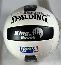 Spalding King of the Beach Leather Official USA Beach Volleyball US Open