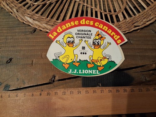 Ancien autocollant vintage