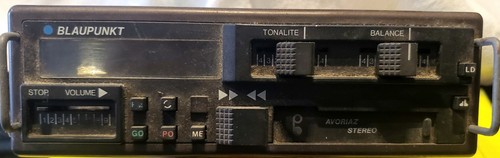 Auto radio blaupunkt