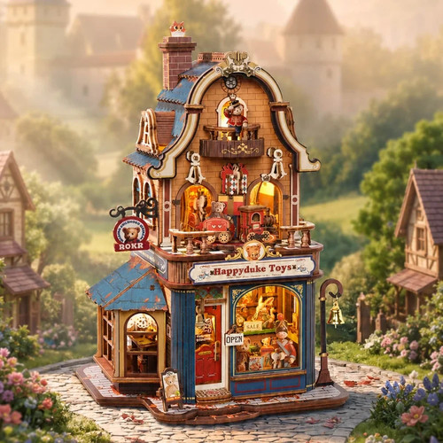 Rokr happyduke toys wooden - happyduke, 3d