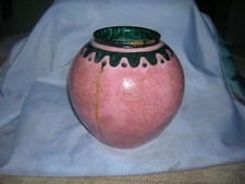 vase boule en ceramique art
