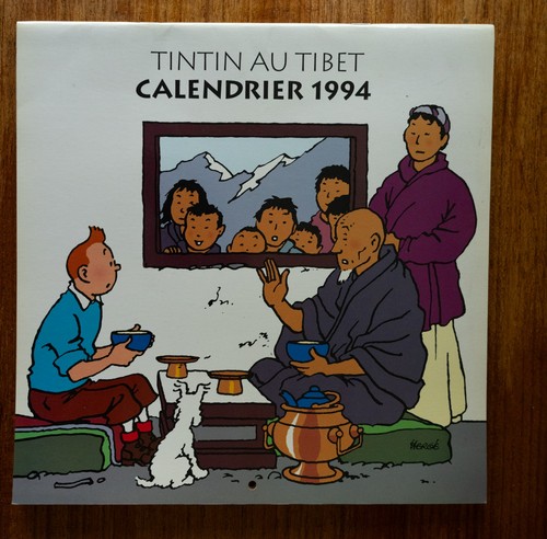 Calendrier tintin 1994 - tintin,
