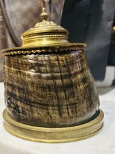 Ancien Encrier De Bureau En