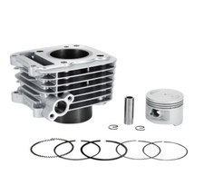 Cylindre aluminum axe Ø14 pour moto suzuki 125cc 4 temps DR GN GS piston Ø57mm