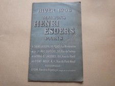 1906.Catalogue Henri Esders
