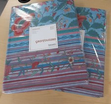 Two Bassetti Granfoulard Duvet Covers Mod. Botticelli 2 135x200 Satin Cotton