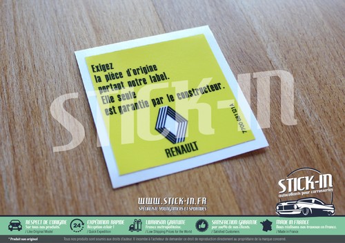 Autocollant stickers exigez - stickers,