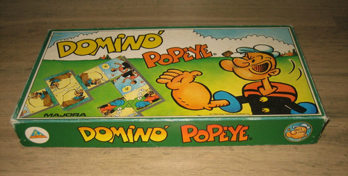 Jeu domino puzzle popeye - jeu,