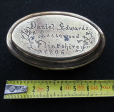 ANCIEN TABATIERE 1896 EDWARDS