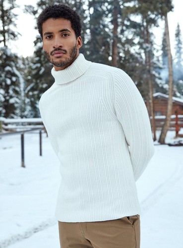 Pull col roulé jumeau - pull,