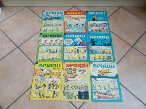 Spirou hebdomadaire lot 9 - lot, de